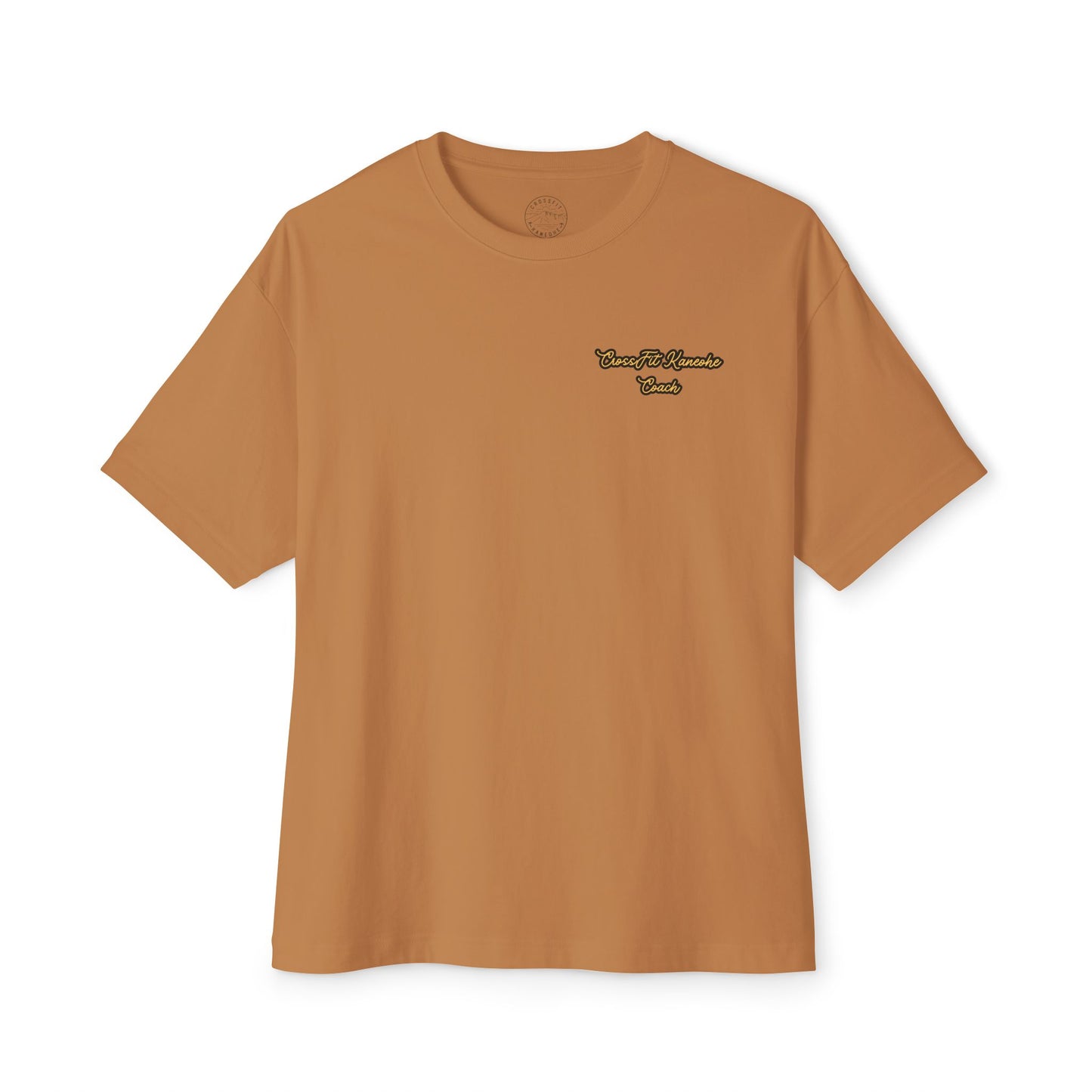 (Coach's Print) CrossFit Kaneohe Barbells Unisex Oversized Boxy Tee
