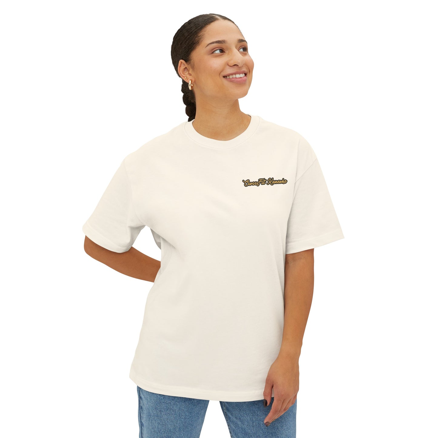 CrossFit Kaneohe Barbells Unisex Oversized Boxy Tee